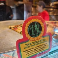 Vegan pizza at Two Boots UWS in New York City
