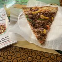 Vegan Cleo slice at Two Boots UWS in New York City