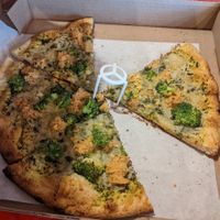 a medium (14") 'VCBGB' ($26) at Two Boots UWS in New York City