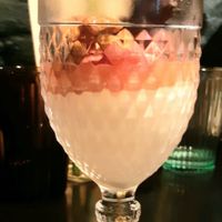 Panna cotta at Planttrekkerij  in Antwerpen