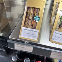 Vegan options  at Back On Track Coffee in London