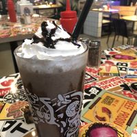 Vegan Oreo milkshake    at Bastard Burgers - Medborgarplatsen in Stockholm