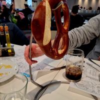 Giant pretzel at Disneyland - PYM Kitchen  in Chessy