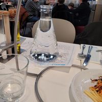 Pricey drinks, tap water is available for free on request at Disneyland - PYM Kitchen  in Chessy