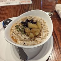 Oatmeal at Miss Shirley's Café - Inner Harbor in Baltimore