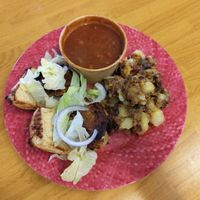 The Felicia bean Sliders at Jackfruit Cafe in Tahoka
