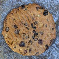 Grand Slam cookie at Sunshine Natural Foods Cafe in Grants Pass