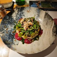 The vegan dish. at Comte Roger in Carcassonne