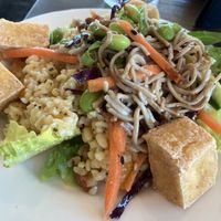 Salad bar  at Stratosfare  in Queenstown