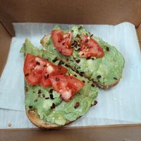 Avocado toast at CraveWell Cafe in Collegeville