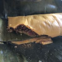 Hallaca (inside)  at Azulejo Vegan in Corroios