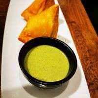 Samosa at Spoonful of India in Brussels