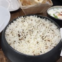 Cumin rice  at Spoonful of India in Brussels
