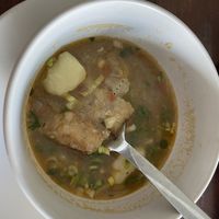 The soup was so delicious   at Nomada   in Santa Marta