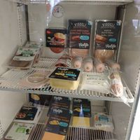 Vegan cheese, tempeh, tofu, vegan "embutidos", etc at Ecotienda Herboristeria Dietética Salud y Vida in Huesca