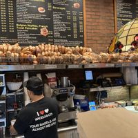 Counter  at Bagels & Co in New York City