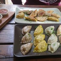 Vegan dumplings  at Daily Dumpling in Berlin