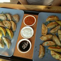 Sample platter  at Daily Dumpling in Berlin