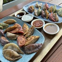 Vegan dumplings!! 🥟 🥟  at Momos - Organic Veggie Dumplings in Berlin