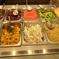 Traiteur, make your own bowl at AUH - Operation Falafel - TA in Abu Dhabi