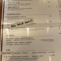 Food Menu   at Ashville Bakery Cafe - 애쉬빌 베이커리 카페 in Seoul