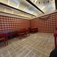 Seating area (0.5 zoom so a bit distorted)  at Ashville Bakery Cafe - 애쉬빌 베이커리 카페 in Seoul