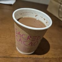 Hot Ceremonial Cacao Original at Sacred Cacao in Gianyar