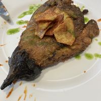 Escalopín de berenjena rebozada  at Kamut in Lleida