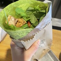 Wrap vegano  at UBU Café in Buenos Aires