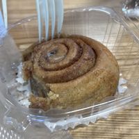 Cinnamon roll  at Soleil Bakery at Shady Oaks in Ocala