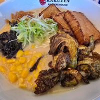 Vegan Miso Ramen at Rakuzen Ramen House in Camas