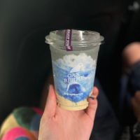 ocean iris so beautiful !  at Oakberry Acai in Bangkok