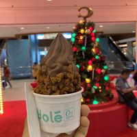 Vegan Rocher soft serve with lotus biscoff cookies   at Yolé - Gurney Plaza  in Penang