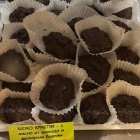 Chocolate bites  at So Fresh Vitoshka in Sofia