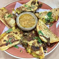 Quesabirrias   at La Galla Tasca Vegana in Barcelona