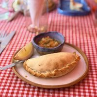 Empanada  at Lo del Manu in El Chalten
