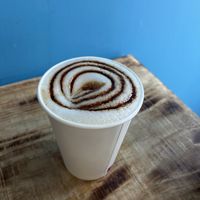 Latte de caramel  at NaturalMente - Italian Coffee Shop in Toledo