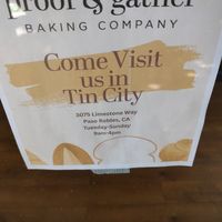  at Proof & Gather Baking Company in San Luis Obispo