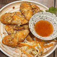 Garlic prawns   at PLANT Passion in Bangkok