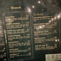 Clearly marked vegan options.  at Namu in Tamarindo