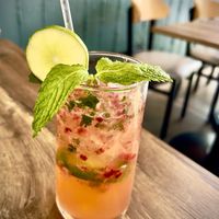 Strawberry mint sparkle  at Peacock Pansy in San Francisco