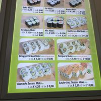 Sushi and maki selection   at Quick Yummy in Vienna