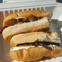 Vegan Deathstroke at Hero or Villain Deli: HQ in Ferndale