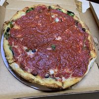 Fully Loaded Deep Dish at Kitchen 17 in Chicago