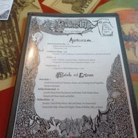 Menu at Kitchen 17 in Chicago