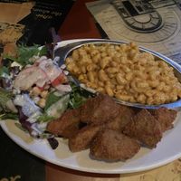 Fried chicken platter   at Kitchen 17 in Chicago