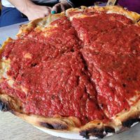 Traditional deep dish at Kitchen 17 in Chicago