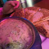 spinach artichoke dip is TOP TIER   at Kitchen 17 in Chicago