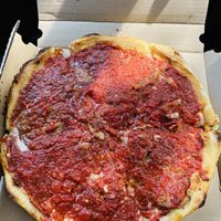 🌱  deep dish traditional Pizza🌱 at Kitchen 17 in Chicago