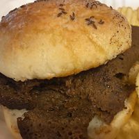 “beef” on weck  at Caffe at Amy's in Buffalo